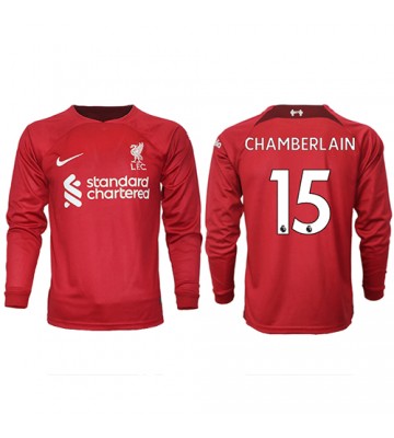 Liverpool Chamberlain #15 Hjemmedrakt 2022-23 Langermet